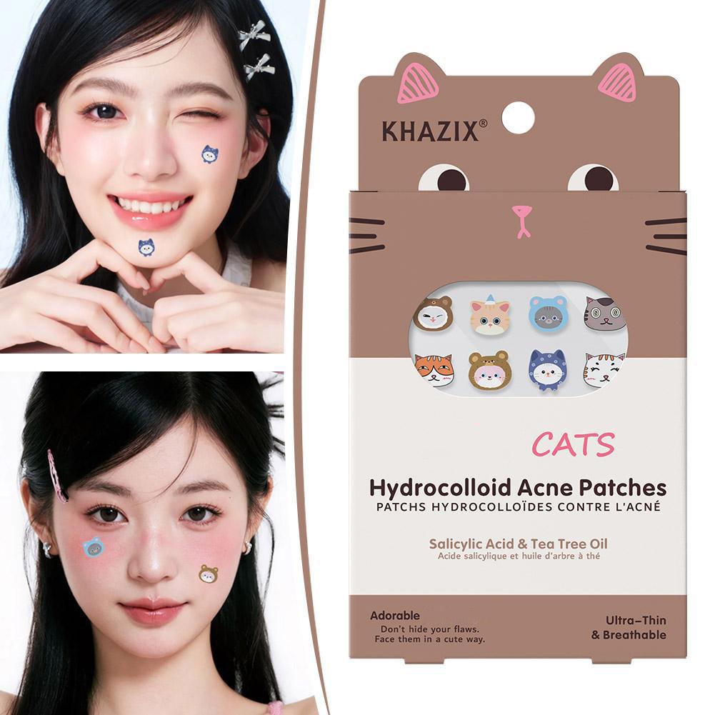 Skincare You - 100/200/300PCS Plester Jerawat Bentuk Kucing Lucu,