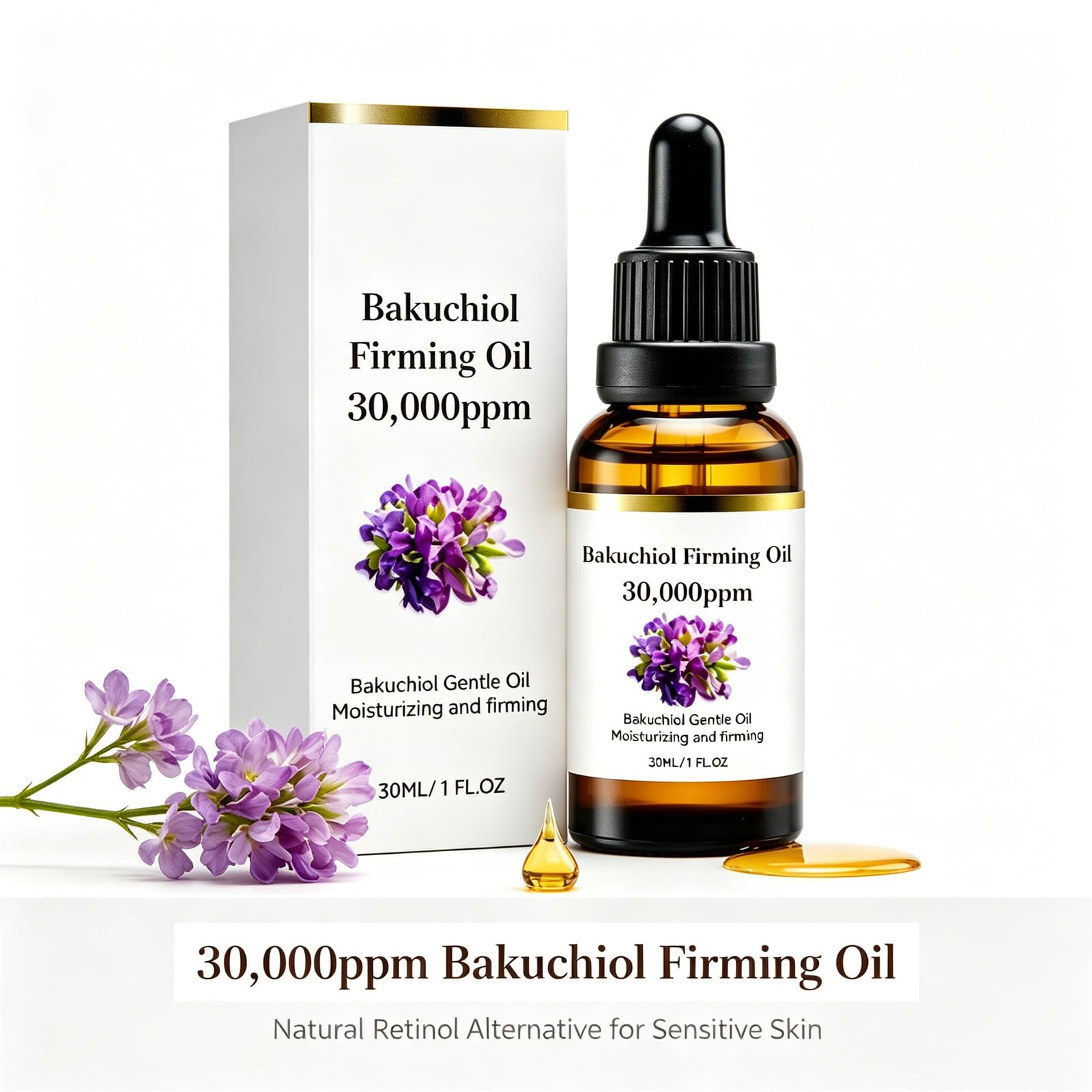 Bakuchiol Retinol Alternative - Minyak Pengencang Bakuchiol Alternatif Retinol Berpotensi