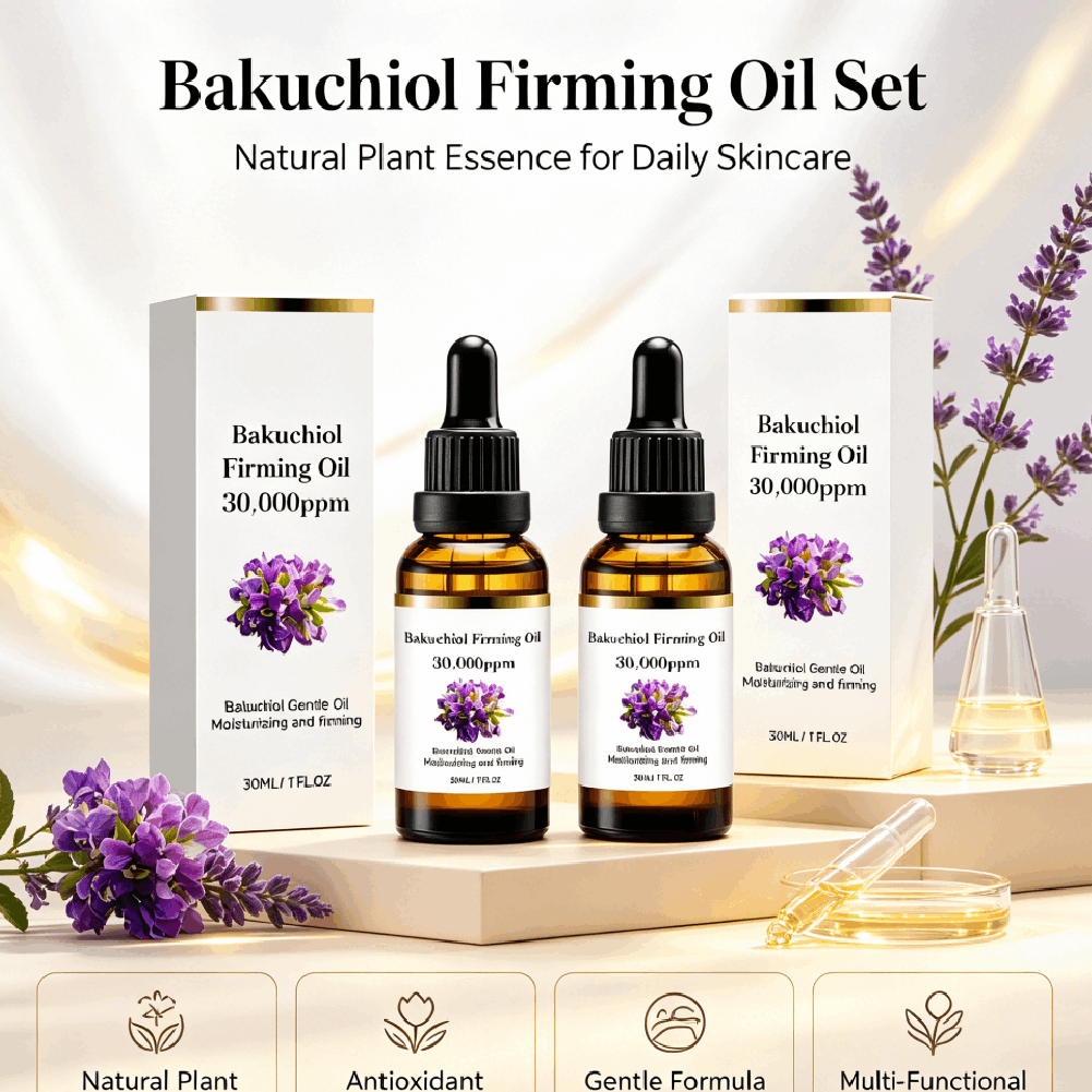 Bakuchiol Retinol Alternative - 30ml Bakuchiol Minyak Wajah Anti-Penuaan Alternatif