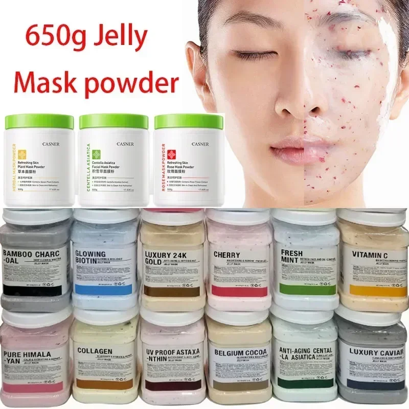 Vitamin C Powder - 650G Masker Jeli Emas Bubuk Vampir