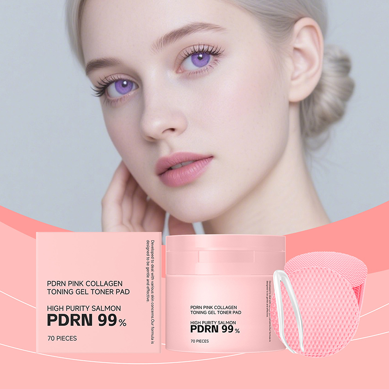Skincare Oily Skin - Pad Toner Kolagen Hidrasi, Formula Melembapkan