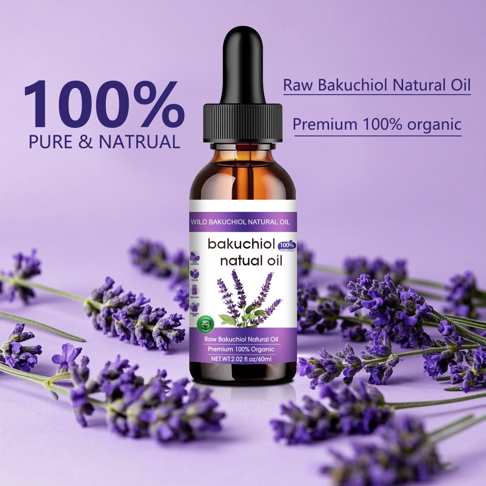 Minyak Wajah Anti-Penuaan Bota - Bakuchiol Retinol Alternative ulasan dan harga