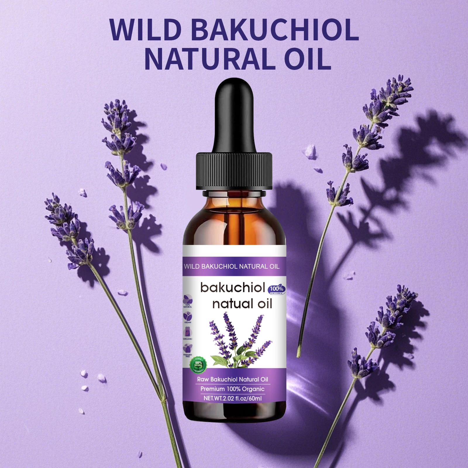 Minyak Wajah Anti-Penuaan Baku - Bakuchiol Retinol Alternative ulasan dan harga