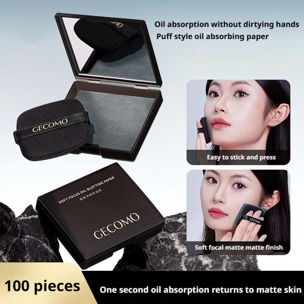 100 Buah/Set Kertas Penyerap M - Skincare Oily Skin ulasan dan harga