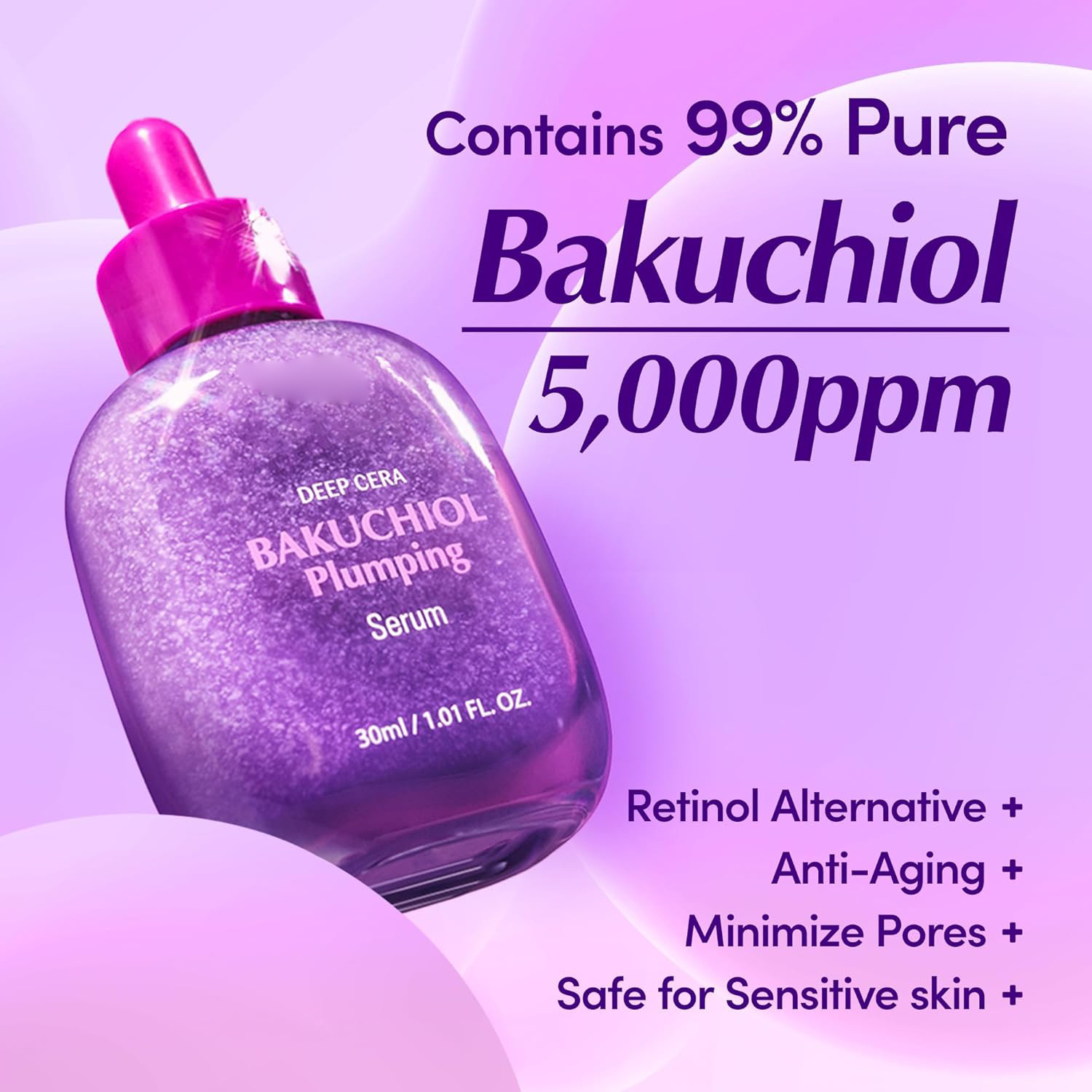Serum Bakuchiol & Vitamin C Du - Bakuchiol Retinol Alternative ulasan dan harga