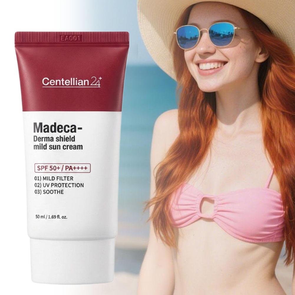 50ml Centella Mineral Sunscree - Physical Sunscreen Mineral ulasan dan harga
