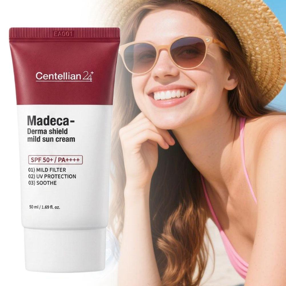 50ml Centella Mineral Sunscree - Physical Sunscreen Mineral ulasan dan harga
