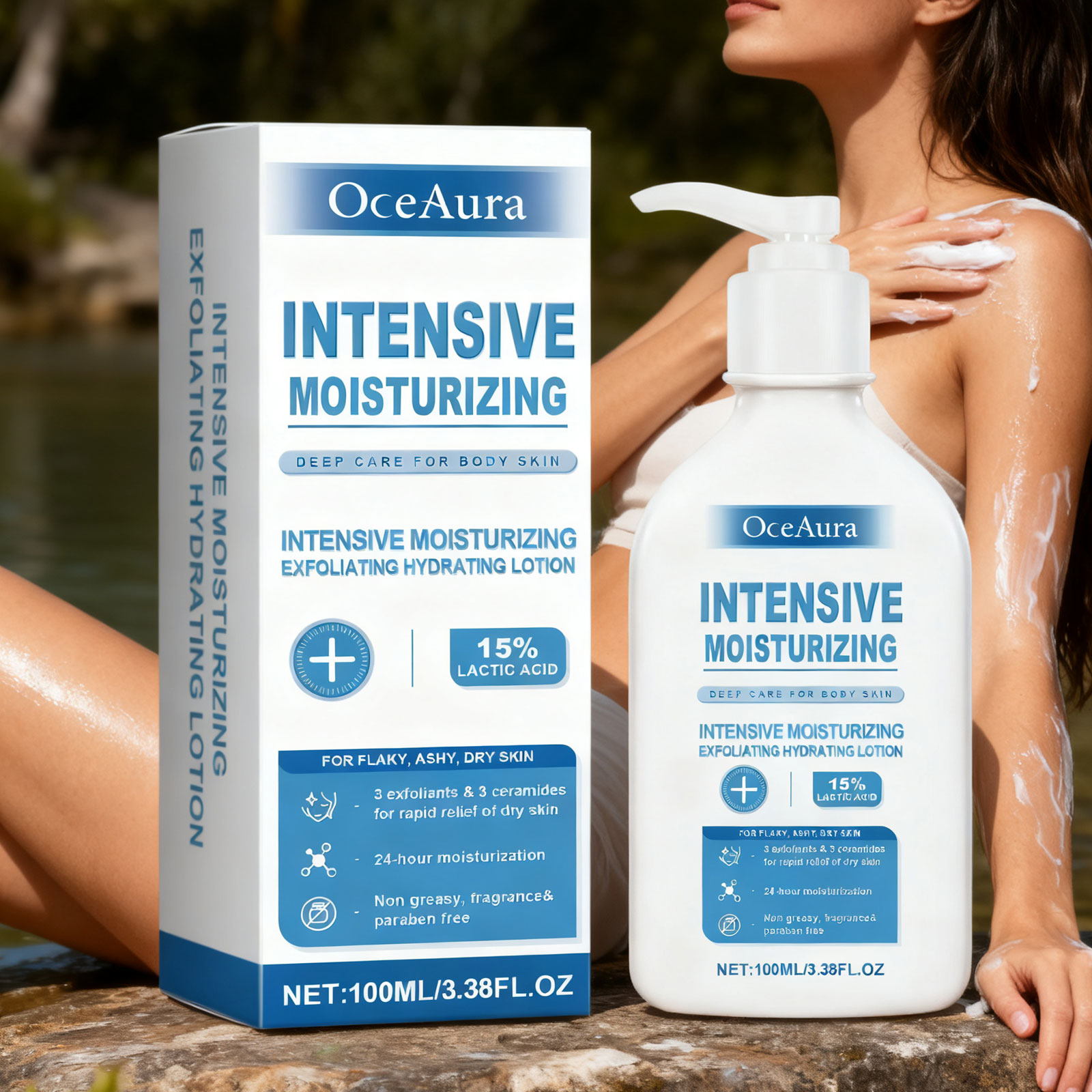 OceAura Intensive Healing Body - Urea Foot Cream ulasan dan harga