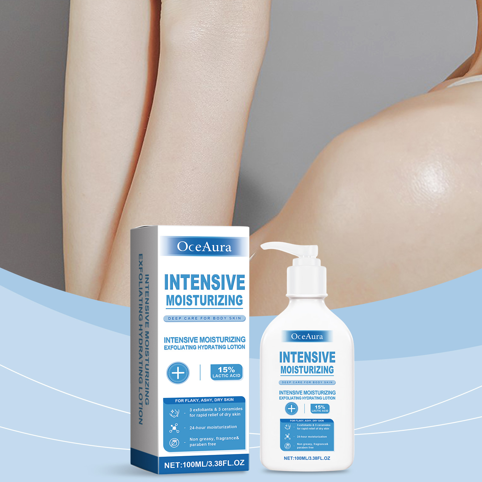 OceAura Intensive Healing Body - Urea Foot Cream ulasan dan harga