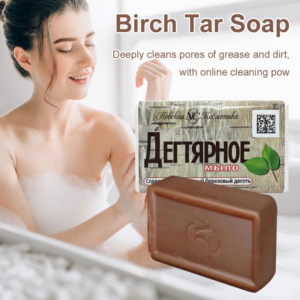 140g Sabun Tar Birch Rusia Pem - Skincare Oily Skin ulasan dan harga