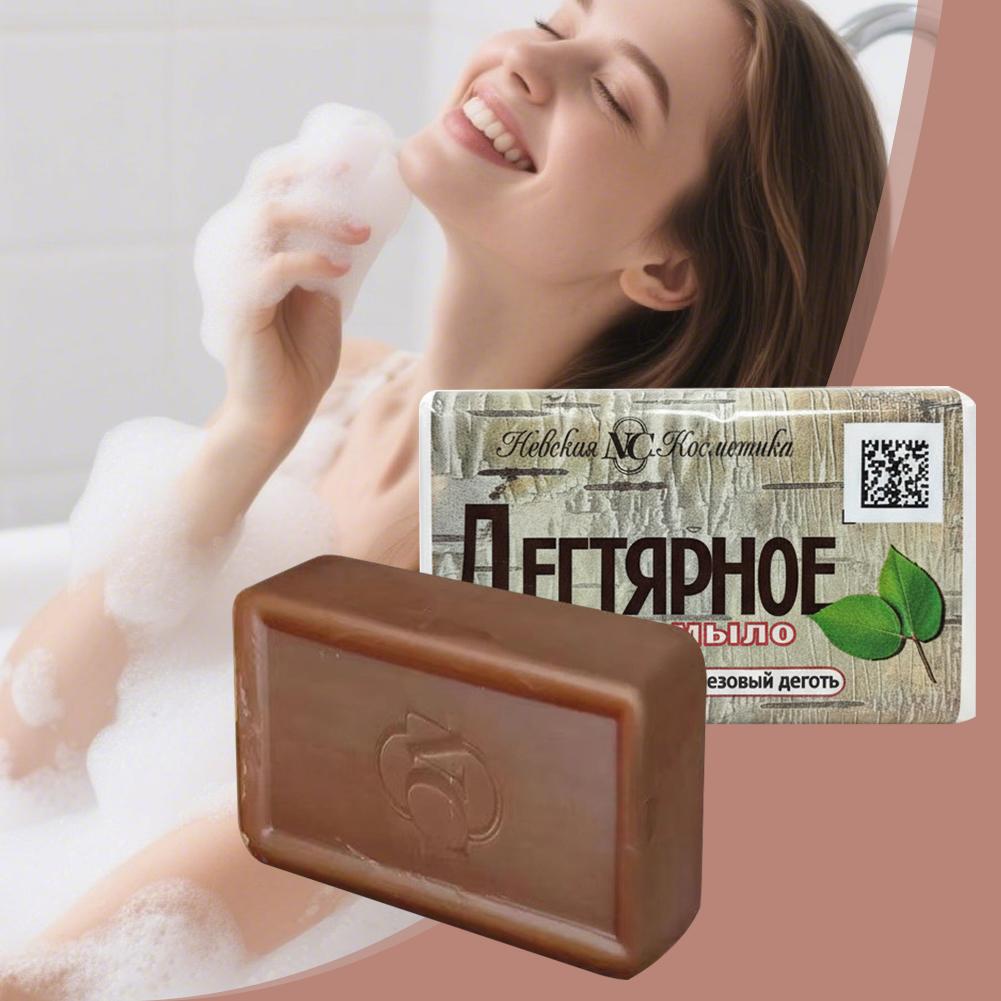 140g Sabun Tar Birch Rusia Pem - Skincare Oily Skin ulasan dan harga